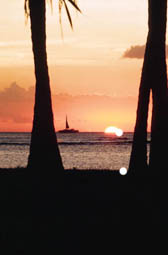 Sunset in Hawaii