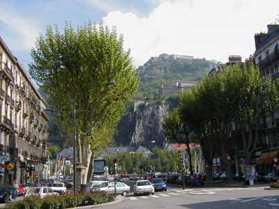 Grenoble Blue Sky