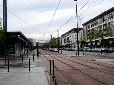 Tram Tracks in Echirolles
